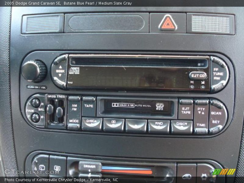 Butane Blue Pearl / Medium Slate Gray 2005 Dodge Grand Caravan SE