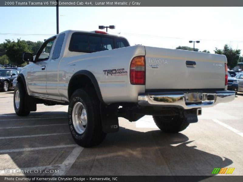 Lunar Mist Metallic / Gray 2000 Toyota Tacoma V6 TRD Extended Cab 4x4