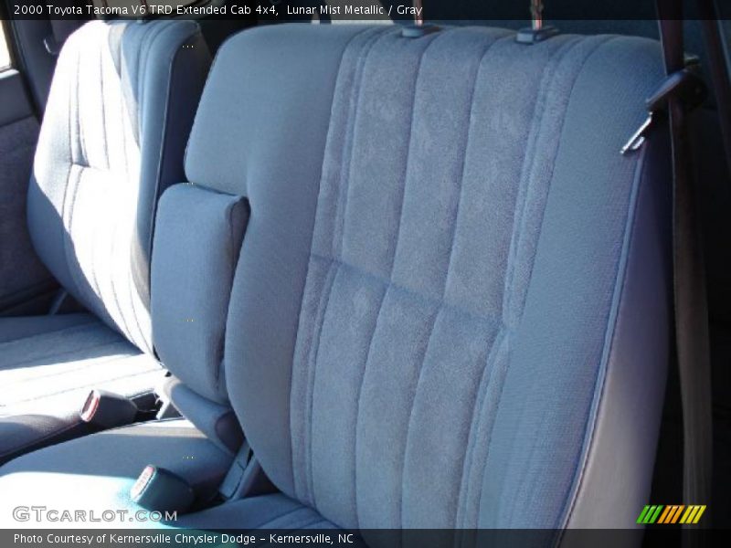 Lunar Mist Metallic / Gray 2000 Toyota Tacoma V6 TRD Extended Cab 4x4