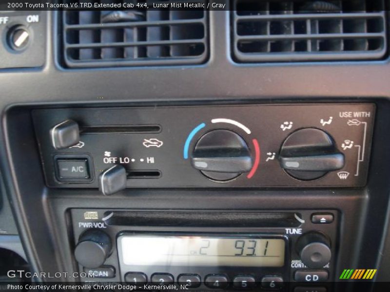 Lunar Mist Metallic / Gray 2000 Toyota Tacoma V6 TRD Extended Cab 4x4
