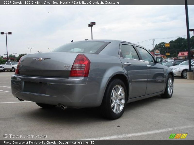 Silver Steel Metallic / Dark Slate Gray/Light Graystone 2007 Chrysler 300 C HEMI