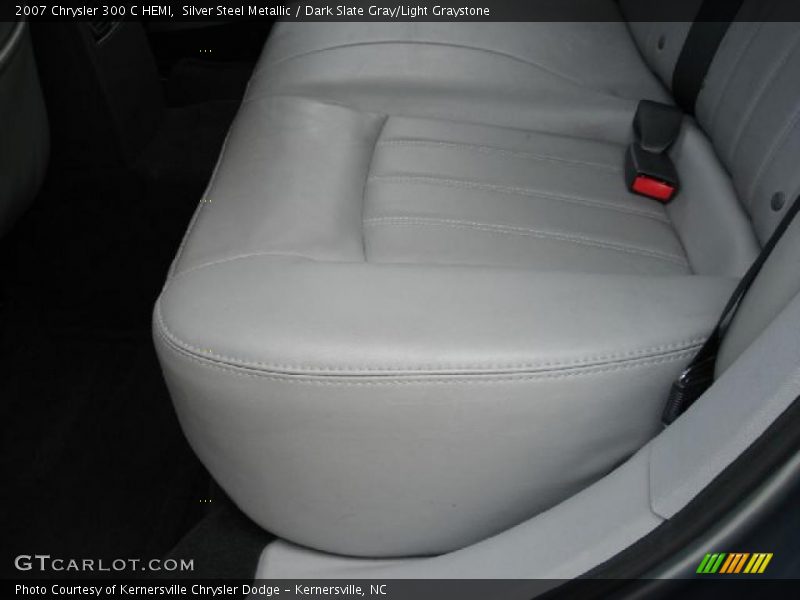 Silver Steel Metallic / Dark Slate Gray/Light Graystone 2007 Chrysler 300 C HEMI