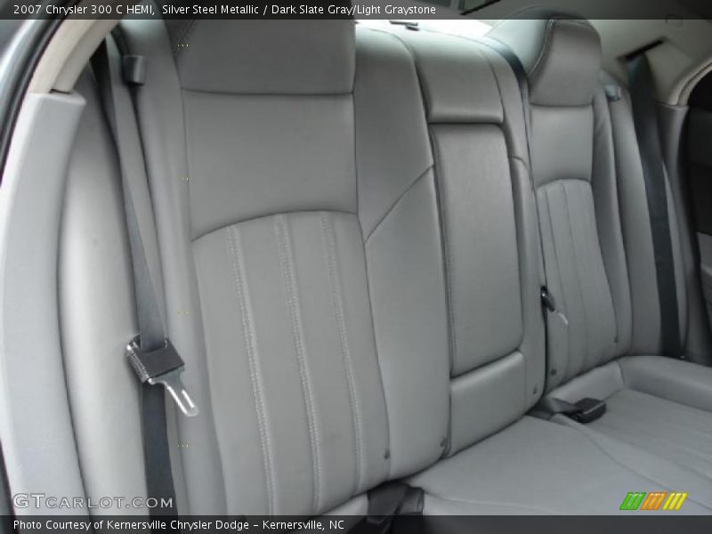 Silver Steel Metallic / Dark Slate Gray/Light Graystone 2007 Chrysler 300 C HEMI