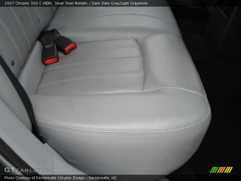 Silver Steel Metallic / Dark Slate Gray/Light Graystone 2007 Chrysler 300 C HEMI