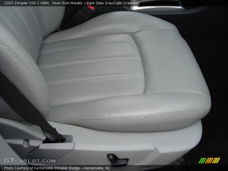 Silver Steel Metallic / Dark Slate Gray/Light Graystone 2007 Chrysler 300 C HEMI