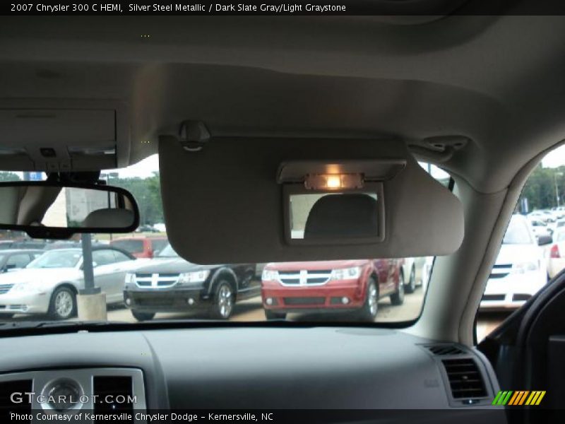 Silver Steel Metallic / Dark Slate Gray/Light Graystone 2007 Chrysler 300 C HEMI