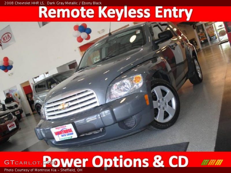 Dark Gray Metallic / Ebony Black 2008 Chevrolet HHR LS