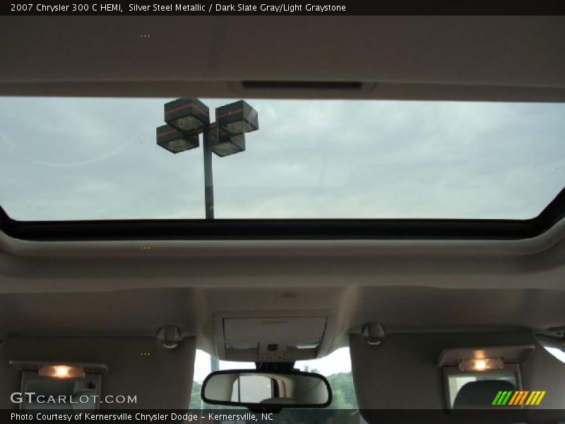 Silver Steel Metallic / Dark Slate Gray/Light Graystone 2007 Chrysler 300 C HEMI