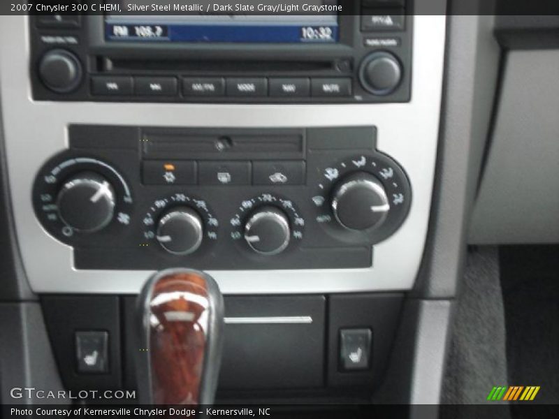 Silver Steel Metallic / Dark Slate Gray/Light Graystone 2007 Chrysler 300 C HEMI