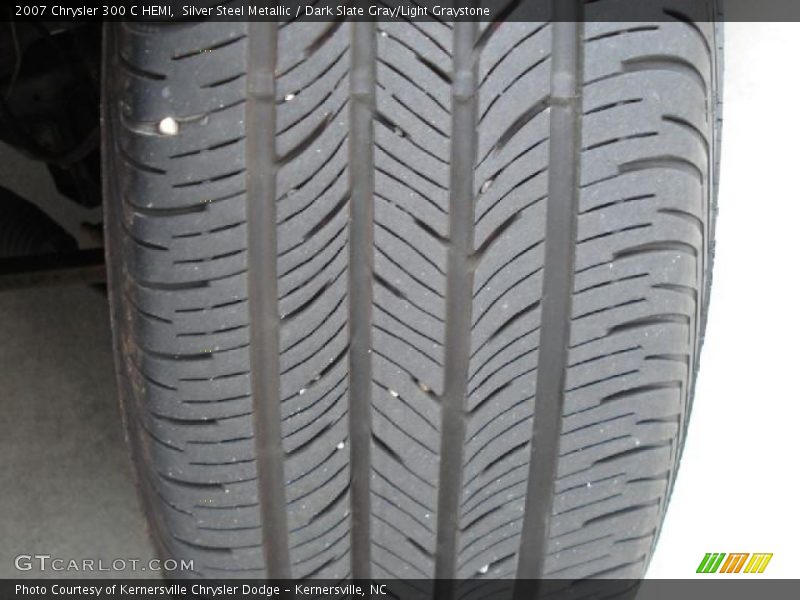 Silver Steel Metallic / Dark Slate Gray/Light Graystone 2007 Chrysler 300 C HEMI