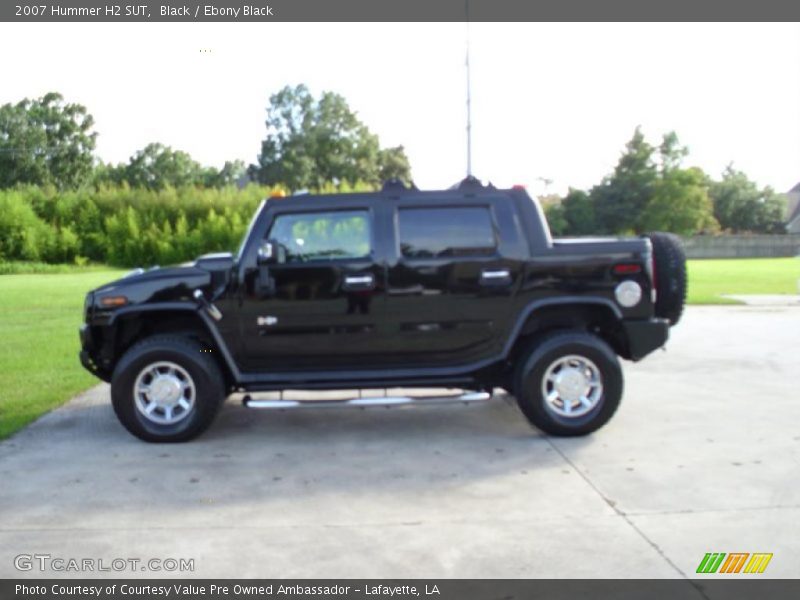 Black / Ebony Black 2007 Hummer H2 SUT