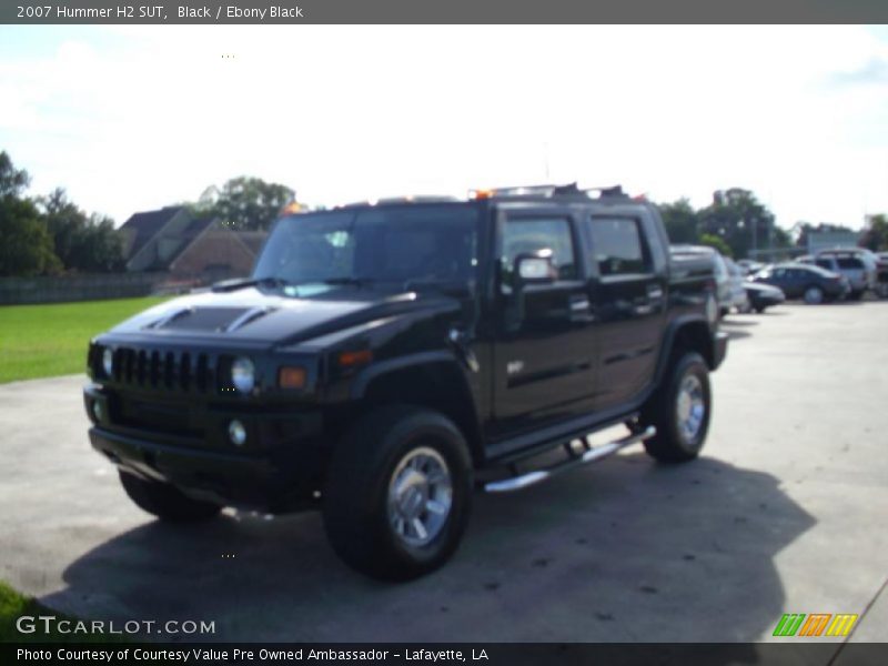 Black / Ebony Black 2007 Hummer H2 SUT