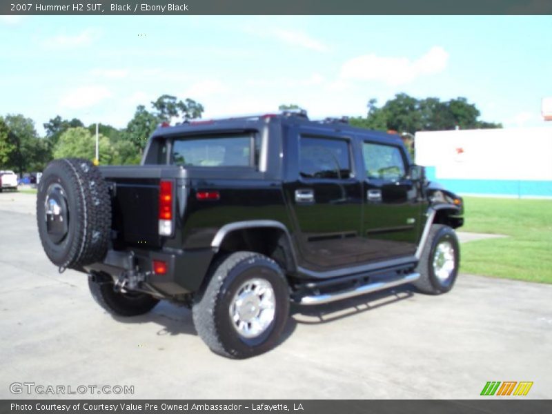 Black / Ebony Black 2007 Hummer H2 SUT