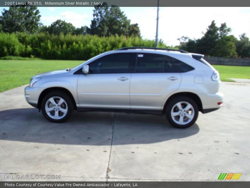 Millennium Silver Metallic / Ivory 2007 Lexus RX 350
