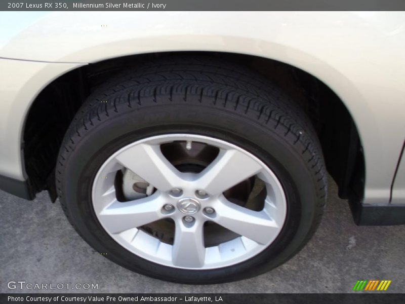 Millennium Silver Metallic / Ivory 2007 Lexus RX 350
