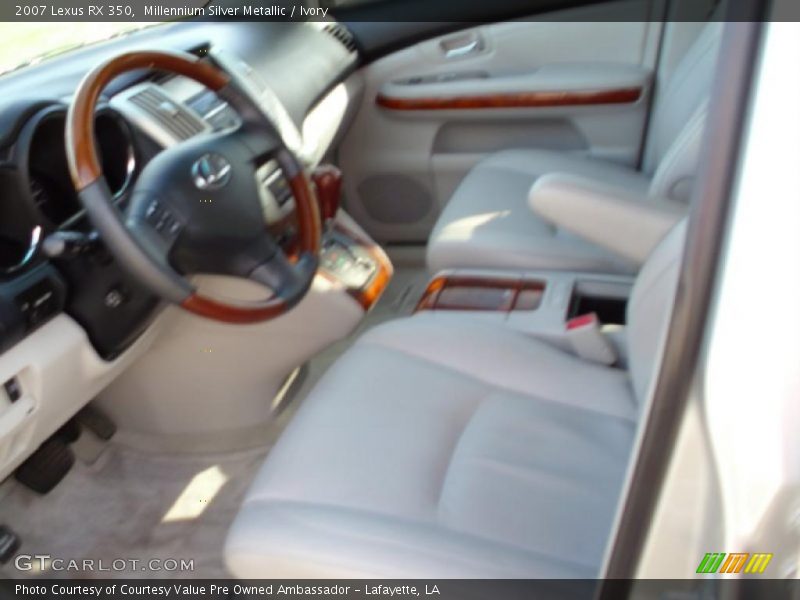 Millennium Silver Metallic / Ivory 2007 Lexus RX 350