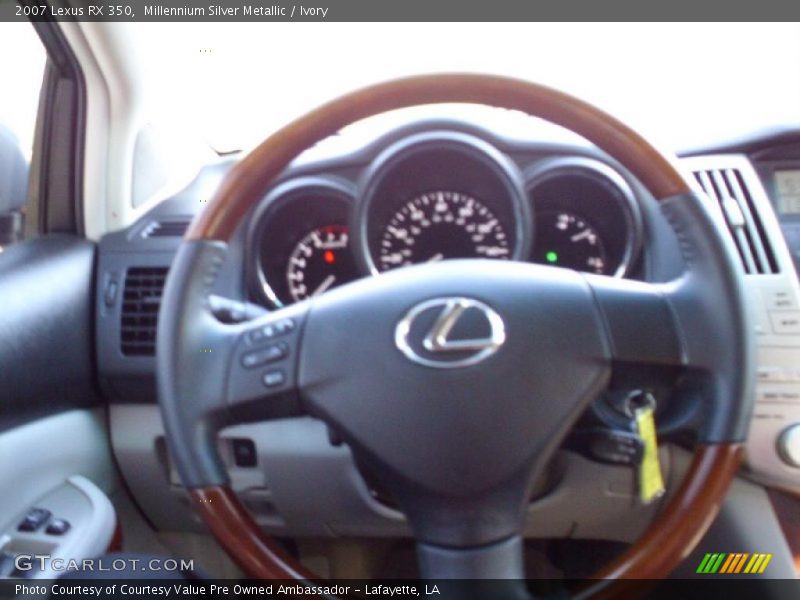 Millennium Silver Metallic / Ivory 2007 Lexus RX 350