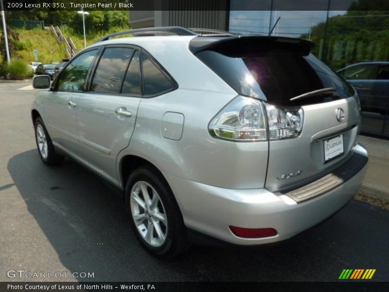 Tungsten Pearl / Black 2009 Lexus RX 350