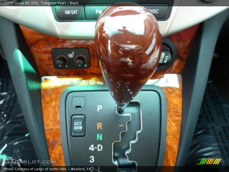 Tungsten Pearl / Black 2009 Lexus RX 350