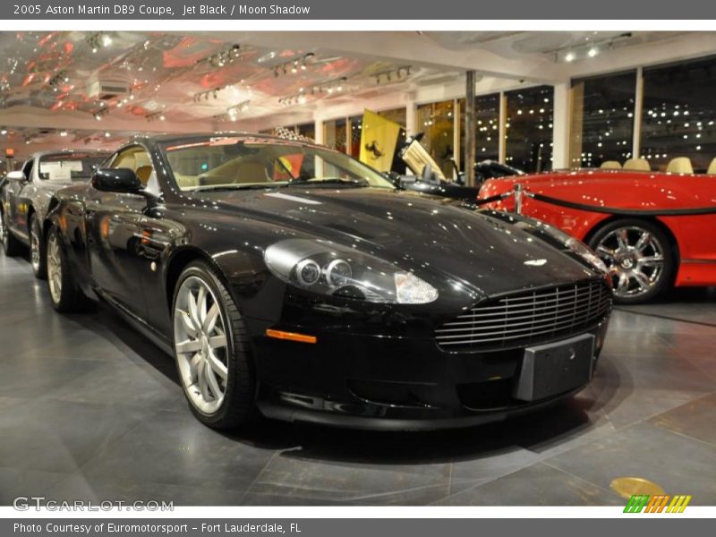 Jet Black / Moon Shadow 2005 Aston Martin DB9 Coupe