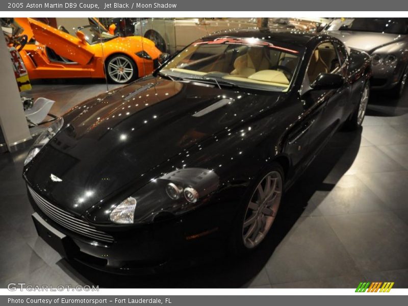 Jet Black / Moon Shadow 2005 Aston Martin DB9 Coupe
