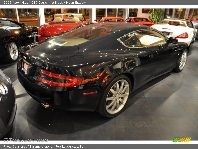 Jet Black / Moon Shadow 2005 Aston Martin DB9 Coupe