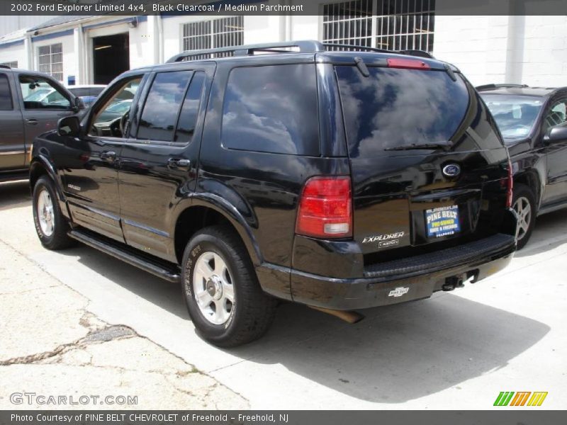 Black Clearcoat / Medium Parchment 2002 Ford Explorer Limited 4x4