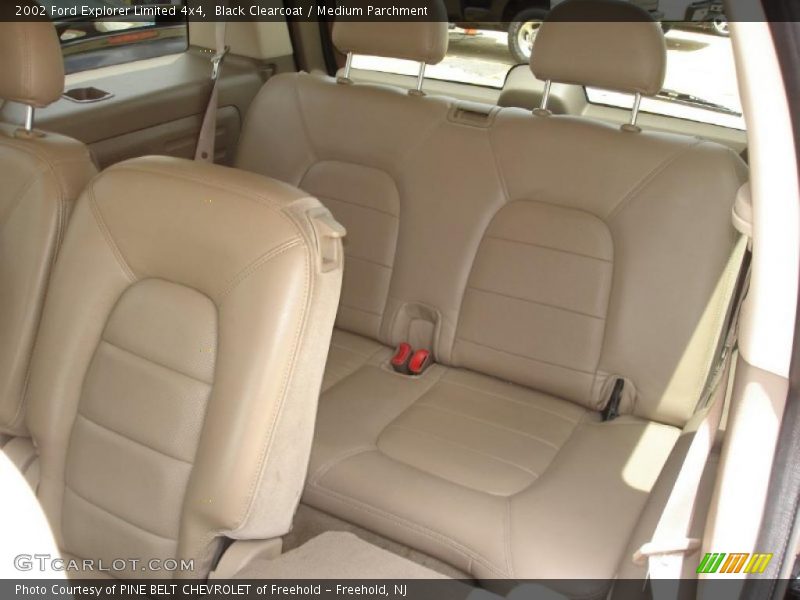 Black Clearcoat / Medium Parchment 2002 Ford Explorer Limited 4x4