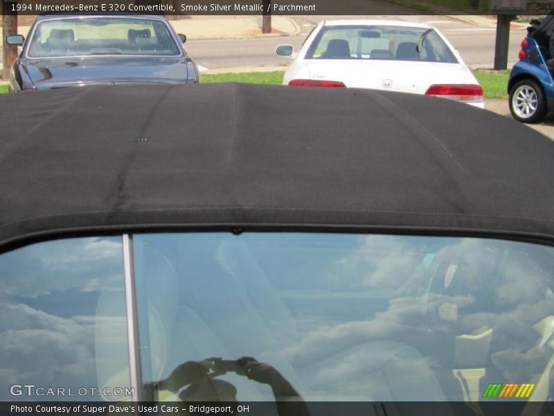 Smoke Silver Metallic / Parchment 1994 Mercedes-Benz E 320 Convertible