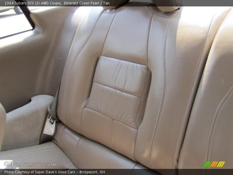 Emerald Green Pearl / Tan 1994 Subaru SVX LSi AWD Coupe