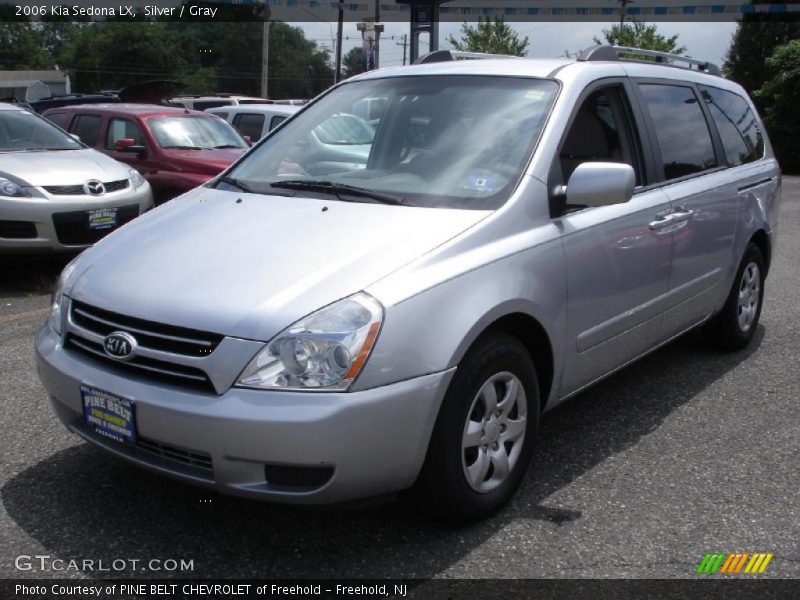 Silver / Gray 2006 Kia Sedona LX