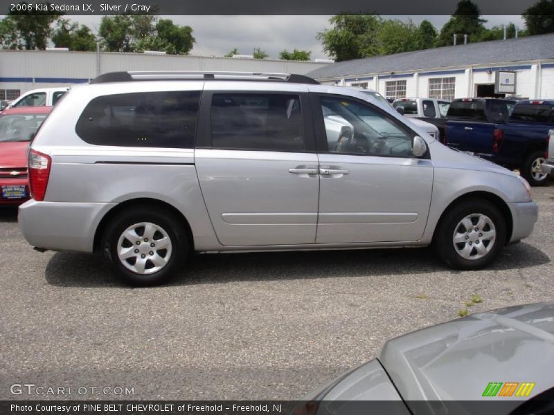 Silver / Gray 2006 Kia Sedona LX