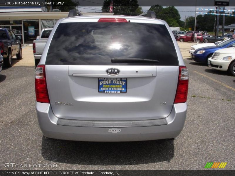 Silver / Gray 2006 Kia Sedona LX
