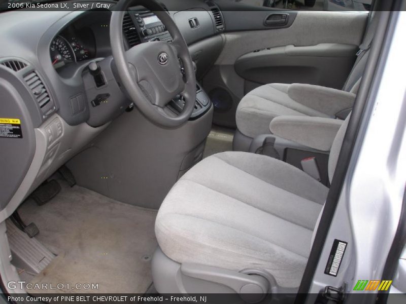 Silver / Gray 2006 Kia Sedona LX