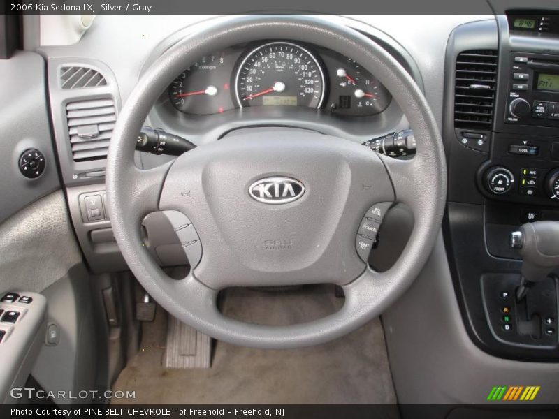 Silver / Gray 2006 Kia Sedona LX