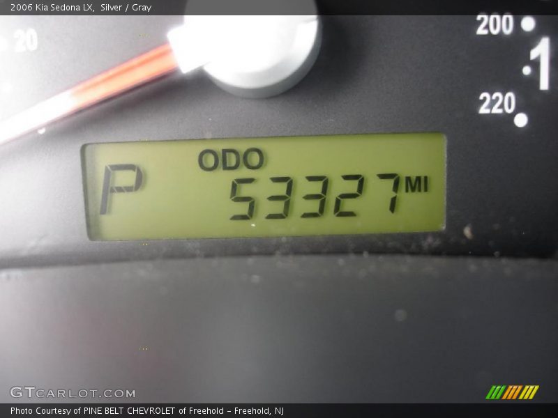Silver / Gray 2006 Kia Sedona LX