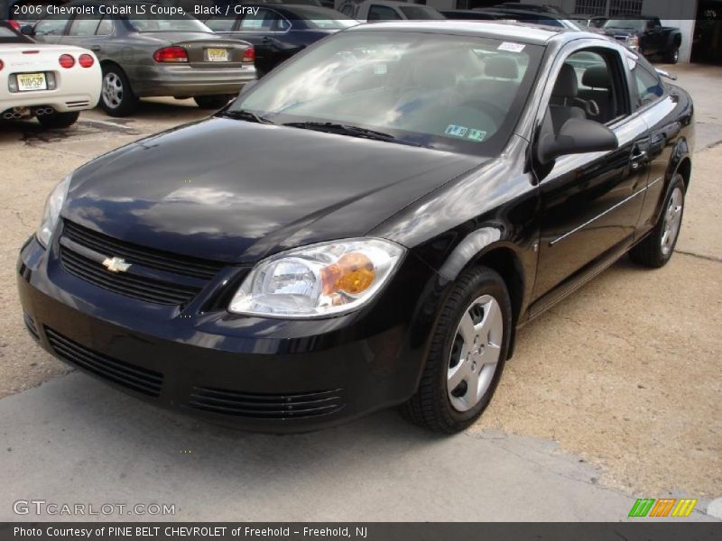 Black / Gray 2006 Chevrolet Cobalt LS Coupe
