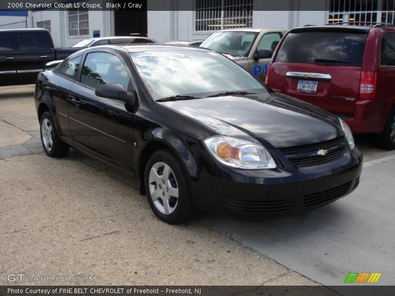 Black / Gray 2006 Chevrolet Cobalt LS Coupe