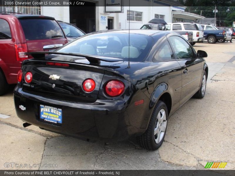 Black / Gray 2006 Chevrolet Cobalt LS Coupe