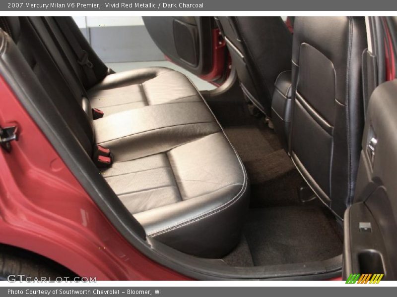 Vivid Red Metallic / Dark Charcoal 2007 Mercury Milan V6 Premier