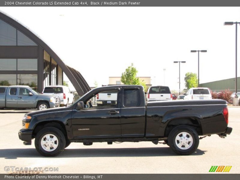 Black / Medium Dark Pewter 2004 Chevrolet Colorado LS Extended Cab 4x4