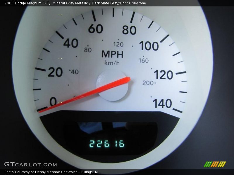 Mineral Gray Metallic / Dark Slate Gray/Light Graystone 2005 Dodge Magnum SXT