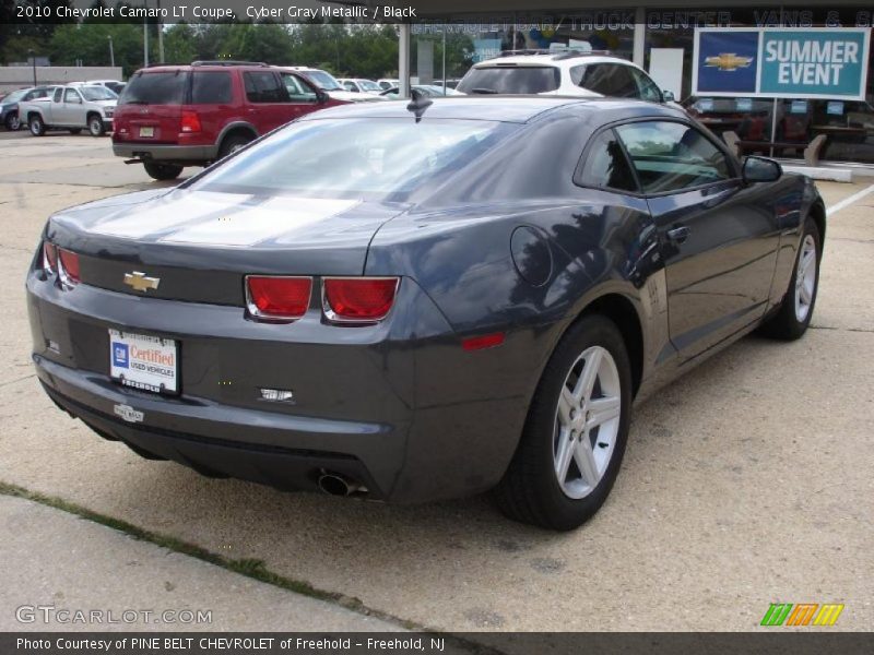 Cyber Gray Metallic / Black 2010 Chevrolet Camaro LT Coupe