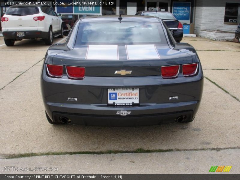 Cyber Gray Metallic / Black 2010 Chevrolet Camaro LT Coupe