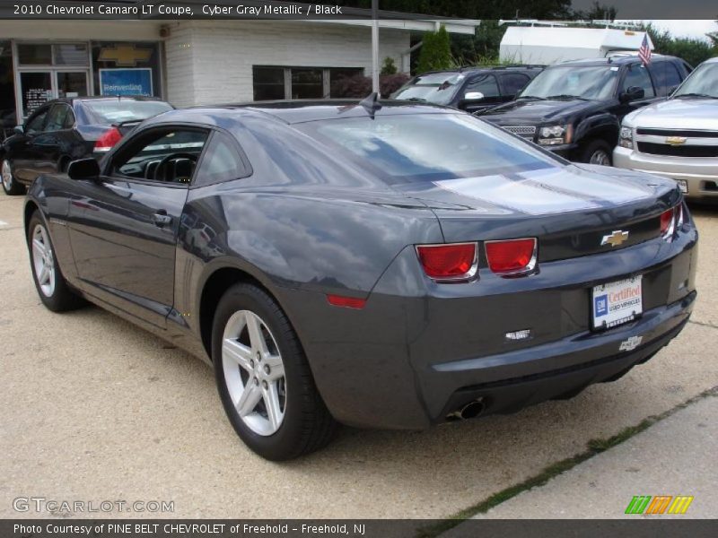 Cyber Gray Metallic / Black 2010 Chevrolet Camaro LT Coupe