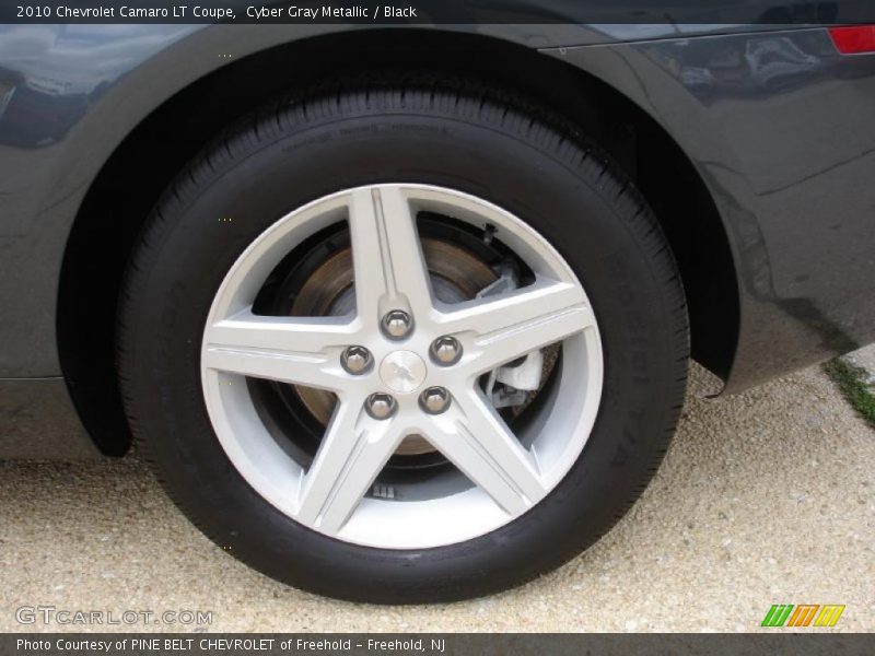 Cyber Gray Metallic / Black 2010 Chevrolet Camaro LT Coupe