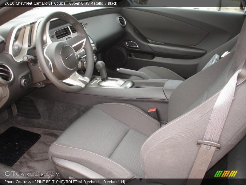 Cyber Gray Metallic / Black 2010 Chevrolet Camaro LT Coupe