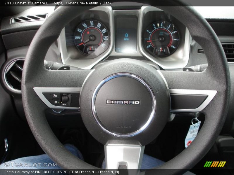 Cyber Gray Metallic / Black 2010 Chevrolet Camaro LT Coupe