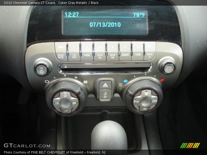 Cyber Gray Metallic / Black 2010 Chevrolet Camaro LT Coupe