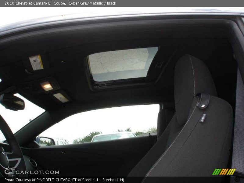 Cyber Gray Metallic / Black 2010 Chevrolet Camaro LT Coupe